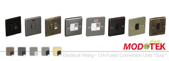 13A Switched and Unswitched Fuse Connection Units 